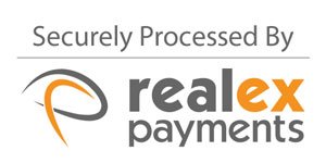 Securely processed by realex payments